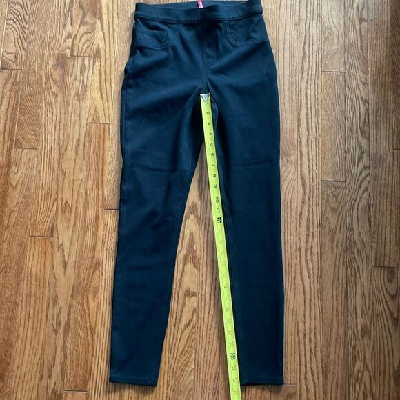 Spanx Black Jeanish Leggings Sz S - Picture 4 of 7